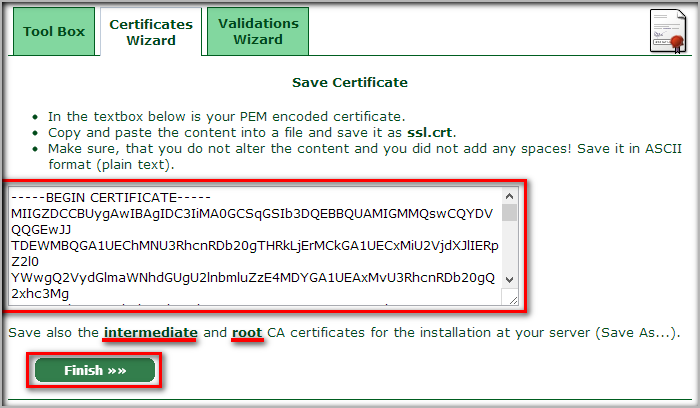 Certificate validation. Begin Certificate. Validation Tools.